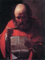Georges de La Tour - Saint Jerome Reading